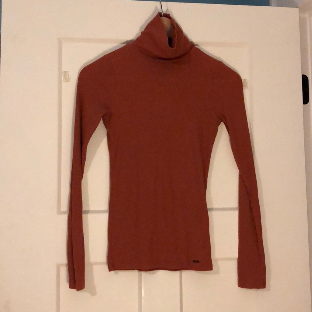 Hollister Fitted Turtle Neck Top